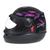 Capacete para Moto San Marino Speed Fly Moto Fechado Taurus Preto e Rosa