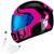 Capacete Peels Combo Viseira Extra Azul Spike New Ghost Masculino Feminino Preto e Rosa