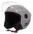 Capacete pro tork modelos cores liso moto aberto qualidade top premium xopenx PRATA