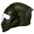  Capacete Pro Tork Stealth Solid Brilhante Fechado Moto VERDE LIZARD