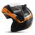 Capacete Pro Tork V-pro Jet 2 Carbon Preto Laranja