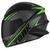 Capacete R8 com viseira fume Fechado Pro Tork Masculino Feminino VERDE