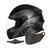 Capacete R8 Fechado Integral Pro Tork Universal Moto Masculino Feminino + Narigueira + Viseira Fumê Cinza