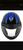 Capacete Sport Moto 788 Automático Azul modelo San Marino Azul