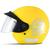 Capacete Urbano Clássico Pro Tork Liberty 3 Three Masculino Feminino Estilo Custom Confortável AMARELO