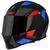 Capacete x11 revo pro flagger 2 Vermelho