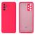 Capinh Celular para Galaxy A32 4G com Proteção de Câmera Rosa pink