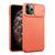 Capinha Capa Cam Protection Para iPhone 12 e iPhone 12 Pro (6,1") Laranja