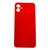 Capinha Capa Compatível Com Samsung Galaxy a05 A055 tela 6.7 case Aveludada Interior Vermelho