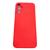 Capinha Capa compatível com Samsung Galaxy a14 5g tela 6.6 case Aveludada Interior Laranja