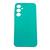 Capinha Capa Compatível Com Samsung Galaxy a55 5g tela 6.6 case Aveludada Interior Verde claro