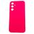 Capinha Capa Compatível Com Samsung Galaxy s23 fe case Aveludada Interior Pink