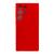 Capinha Capa Compatível Com Samsung Galaxy s23 ultra tela 6.8 case Aveludada Interior Vermelho