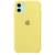 Capinha Case Compatível Com iPhone 11 Amarelo-lemon