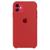 Capinha Case Compatível Com iPhone 11 Vermelho-cereja