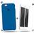 Capinha Case Compatível Com iPhone 6 / 6s + Película de Vidro 3D Azul-caribe