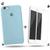 Capinha Case Compatível Com iPhone 6 / 6s + Película de Vidro 3D Azul-bebê