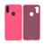 Capinha Celular para Galaxy A11 Silicone Aveludado Rosa Pink