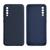 Capinha Celular Para Galaxy A50 A30s com Proteção de Câmera Liso Azul Cobalto