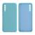 Capinha Celular Para Galaxy A50 A30s com Proteção de Câmera Liso Azul Piscina