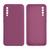Capinha Celular Para Galaxy A50 A30s com Proteção de Câmera Liso Rosa Hibisco