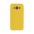 Capinha Celular para Galaxy J5 Duos Flexível Silicone Amarelo