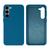 Capinha Celular para Galaxy S23 Plus Silicone Aveludado Fechado Azul Caribe