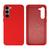 Capinha Celular para Galaxy S23 Plus Silicone Aveludado Fechado Vermelho