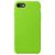 Capinha Celular Silicone Veludo Compatível com iPhone 7, 8 e Se 2020 Verde Neon