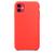 Capinha Compatível Com Apple iPhone 11 Silicone  Rosa Neon