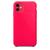 Capinha Compatível Com Apple iPhone 11 Silicone  Rosa Pink