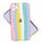 Capinha Compatível com iPhone 11 Pro Max Rainbow Arco-Íris Silicone Aveludada - Várias Cores Rainbow-candy