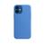 Capinha Compatível com iPhone 12 Mini Silicone Azul royal