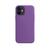 Capinha Compatível com iPhone 12 Mini Silicone Roxo