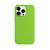 Capinha Compatível com iPhone 13 Pro Max Silicone Verde