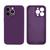 Capinha Compatível com iPhone 13 Pro Silicone Premium Macio e Confortável com Interior Aveludado Roxo Claro