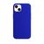 Capinha Compatível com iPhone 13 Silicone Azul Bic