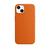 Capinha Compatível com iPhone 13 Silicone Laranja