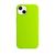 Capinha Compatível com iPhone 13 Silicone Verde Neon
