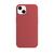 Capinha Compatível com iPhone 13 Silicone Vermelho Antigo