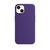 Capinha Compatível com iPhone 13 Silicone Violeta Escuro