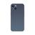 Capinha Compatível com iPhone 13 Silicone Vidro Fosco com Proteção Camera Lentes de Safira Azul Holandês