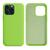 Capinha Compatível com iPhone 15 Pro Max Silicone com interior Aveludada Diversas Cores Verde