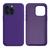 Capinha Compatível com iPhone 15 Pro Max Silicone com interior Aveludada Diversas Cores Violeta