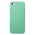 Capinha Compatível Com iPhone 5 E 5s Se Silicone com interior aveludado Diversas Cores Azul Tiffany