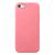 Capinha Compatível Com iPhone 5 E 5s Se Silicone com interior aveludado Diversas Cores Rosa-chiclete