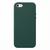 Capinha Compatível Com iPhone 5 E 5s Se Silicone com interior aveludado Diversas Cores Verde Campestre