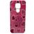 Capinha De Celular P/ Motorola Moto E7 Plus  XT2081-1   Com Suporte Love Heart Pink