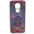 Capinha De Celular P/ Motorola Moto E7 Plus  XT2081-1   Com Suporte Lavanda Rosas Paris