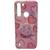 Capinha de Celular P/ Motorola Moto One Fusion Plus   XT2067   Com Suporte Heart Rosa